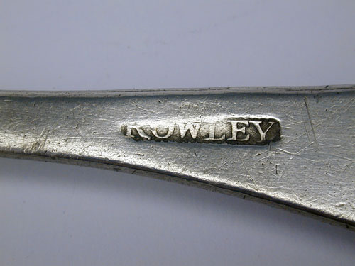 A Pewter Tablespoon by Sarah Rowley