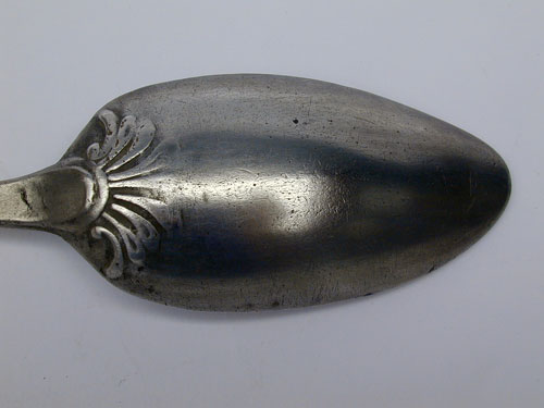 A Pewter Tablespoon by Sarah Rowley