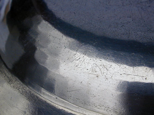 A Pewter Soup Plate by Townsend & Compton