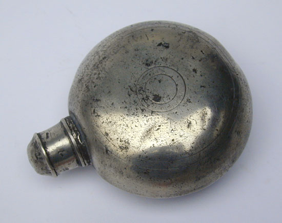 A Pewter Revolutionary Period Flask/Canteen