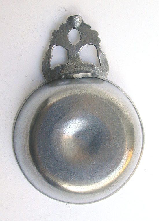 Unmarked Richard Lee Pewter Taster Porringer 2