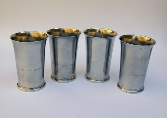A Boardman Pewter Communion Service