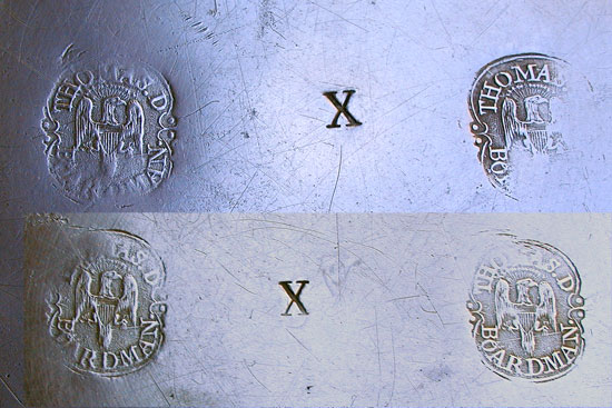 A Boardman Pewter Communion Service