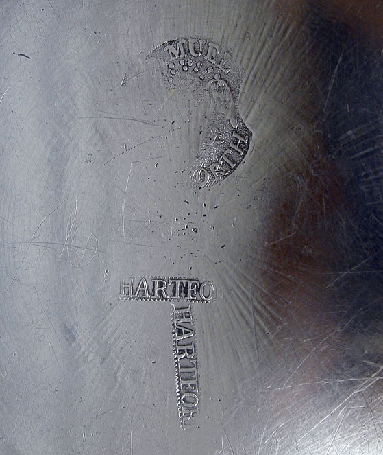 A Most Unusually Marked Samuel Danforth Pewter Plate