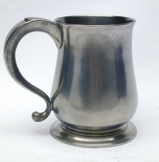A John Townsend Early Form Tulip Pewter Export Mug