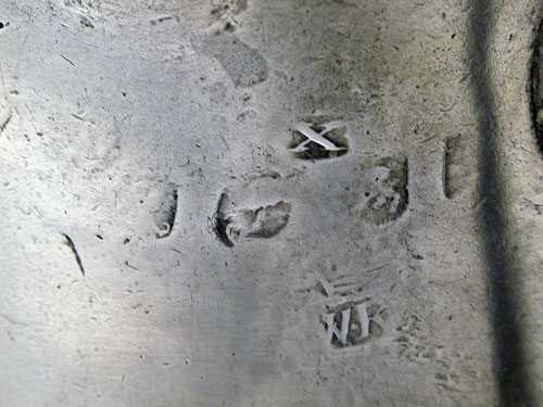 A John Townsend Early Form Tulip Pewter Export Mug