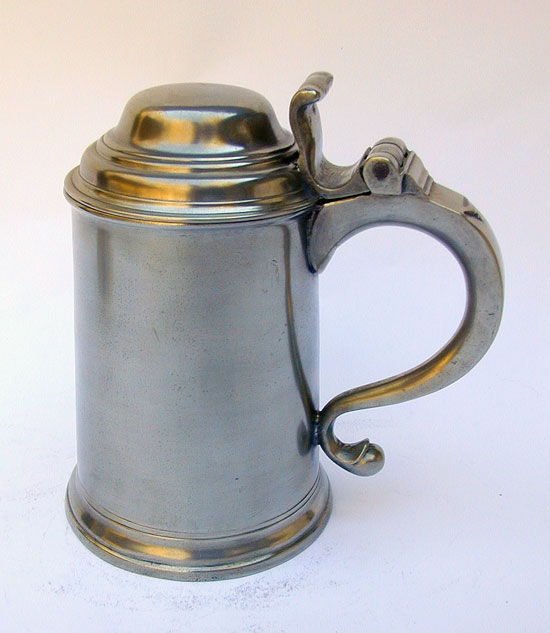 A John & Thomas Fasson Export Pewter Tankard