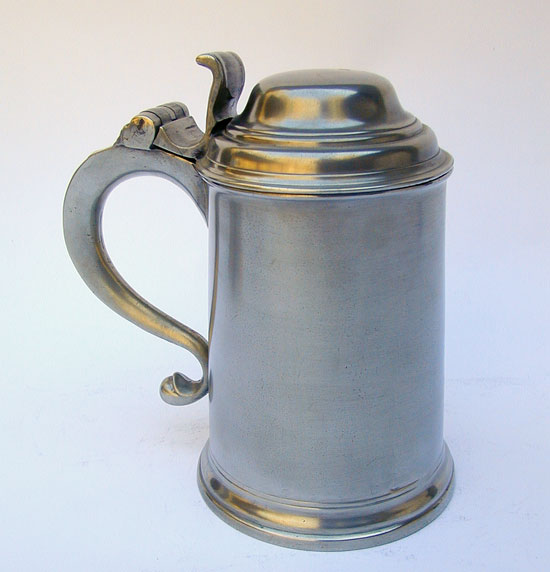 A John & Thomas Fasson Export Pewter Tankard