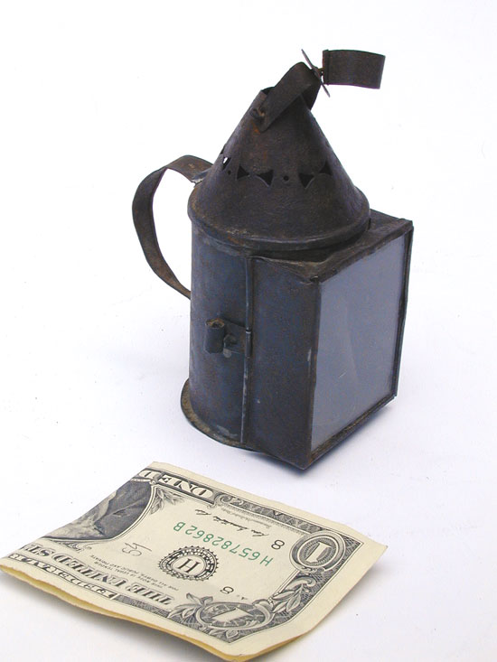 A Miniature Tin Lantern