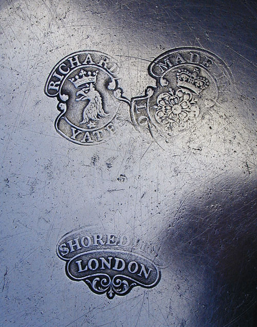 An Export Pewter Plate by Richard Yates