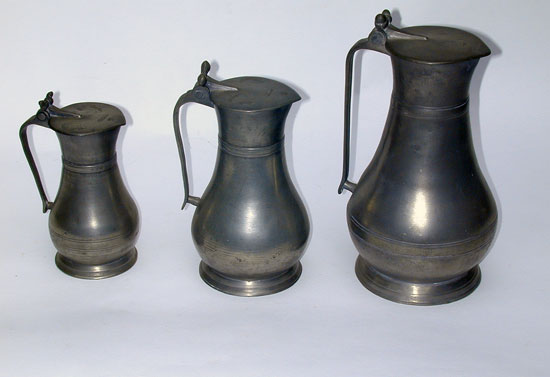 An Assembled Set of Three Guernsey Measures