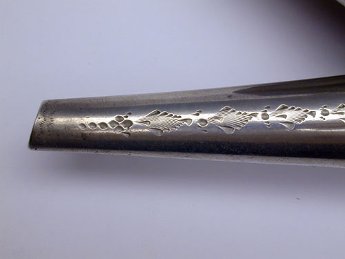 A Superb Sheffield Late 18th Century Engraved Pewter Teapot