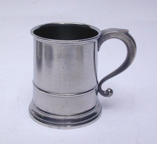 An Unmarked American Pewter Mug Attributed to William Calder