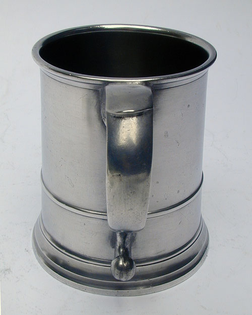 An Unmarked American Pewter Mug Attributed to William Calder
