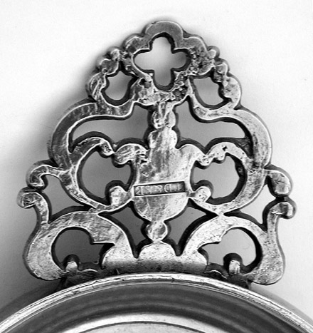 A Fine Flower Handle Porringer by TD &SB