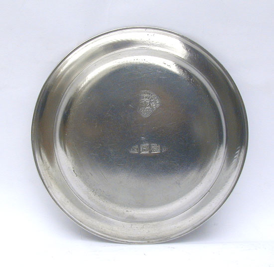 A Near Mint David Melville Pewter Plate