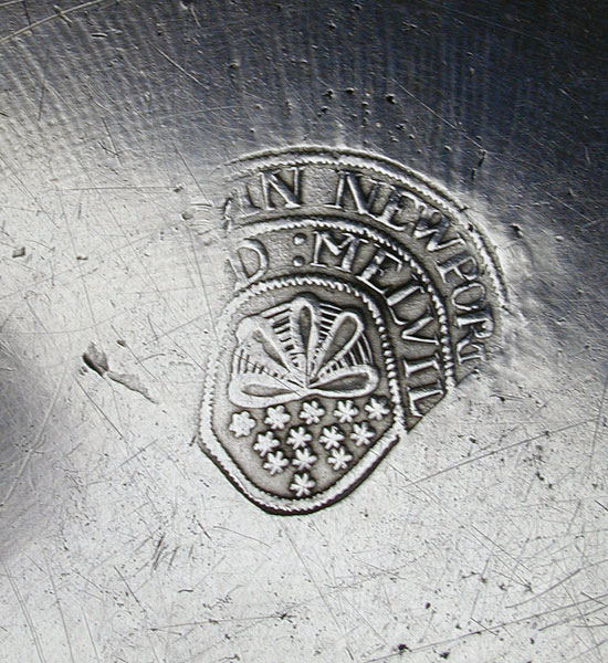 A Near Mint David Melville Pewter Plate