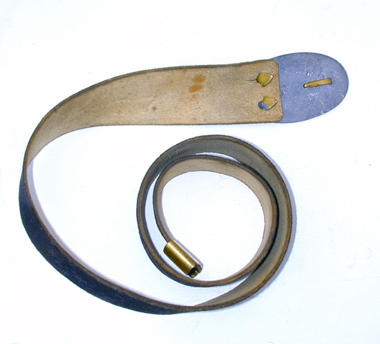 An Unissued US Oval Belt Buckle with Unissued Buff Belt