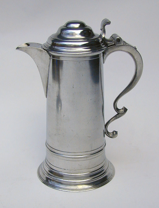 A Fine 2 Quart Boardman & Co. Pewter Flagon