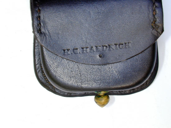 A Civil War Percussion Cap Box by Haedrich
