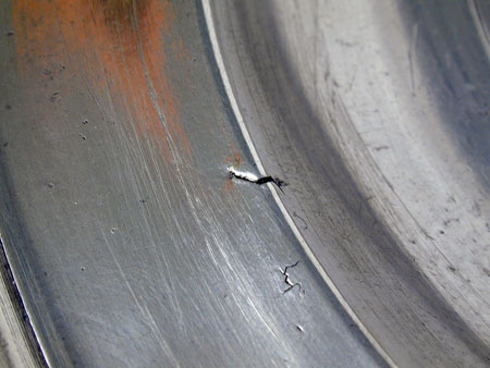 A Boardman Warranted Semi-Deep Pewter Plate