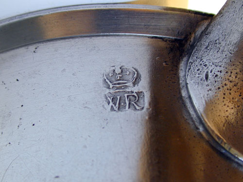 A Quart Pewter Export Tankard by Burford & Green