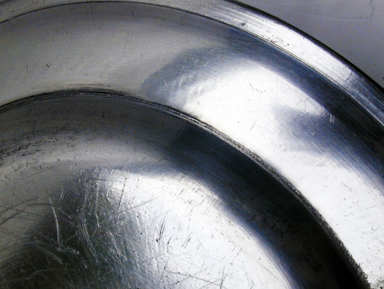 A Minty Example of an Ashbil Griswold Pewter Plate