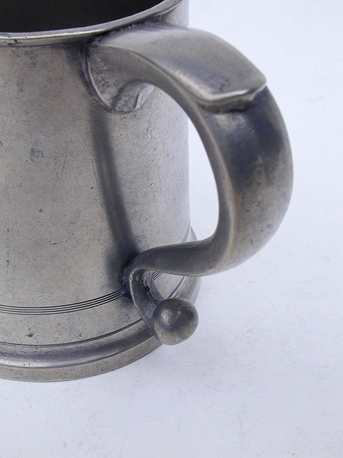 Pint Pewter Taper-Sided Mug by John & Robert Palethorp
