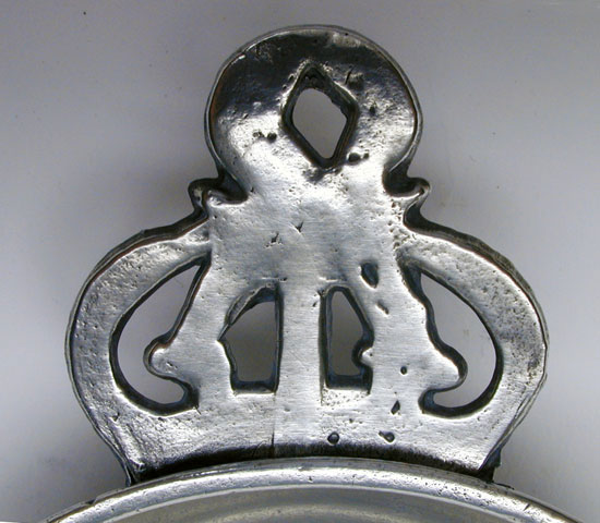 An Unmarked  Boardman Coronet Handle Porringer