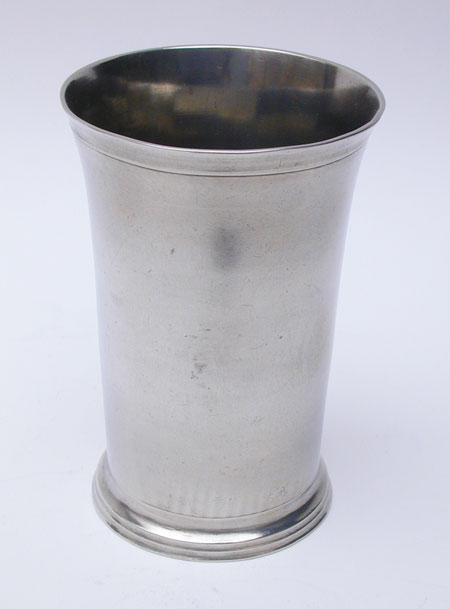 A Unmarked Connecticut Tall Beaker Attributed to Samuel Danforth