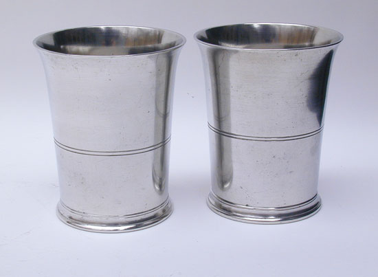 A Pair of Near Mint  Boardman & Hart 4 1/4 Beakers