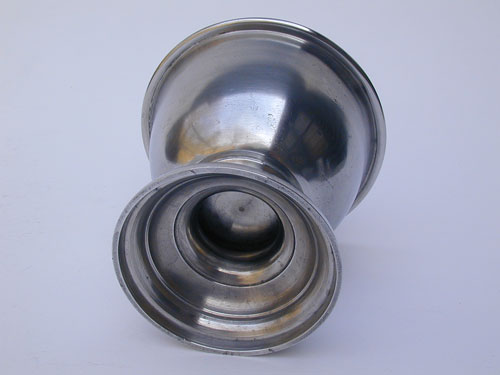 An Unmarked Pewter Slop Bowl