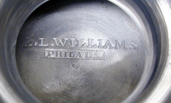 A Fine Baptismal Bowl by Lorenzo L Williams of Philadelphia.