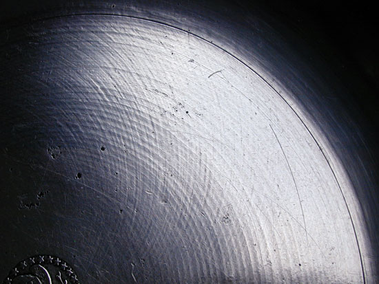 A Pewter Basin by Thomas Danforth III