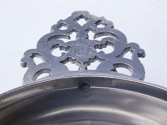 A  Near Mint 5 1/4 Porringer by William Calder