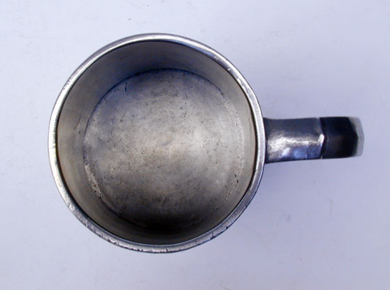 A Quart Boardman Pewter Mug Used as a Measure