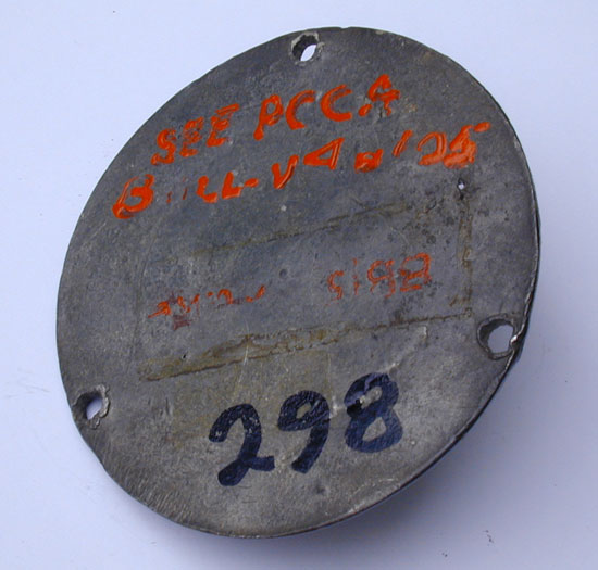 Pewter Sundial Marked NM