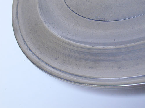 A Very Fine Pewter Plate by Richard Austin