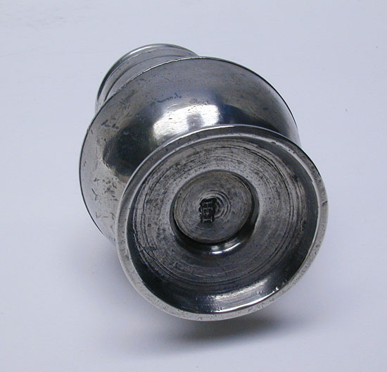 Henry Joseph Marked 18th Century Export Pewter Caster