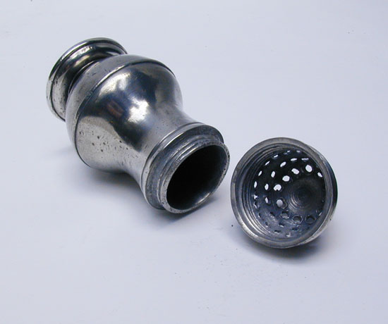 Henry Joseph Marked 18th Century Export Pewter Caster