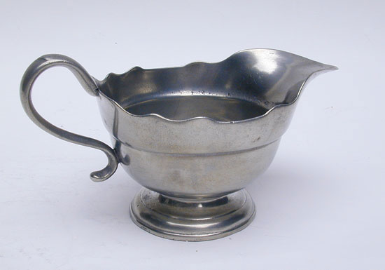 A Rare English Export Sauce Boat by Henry Joseph