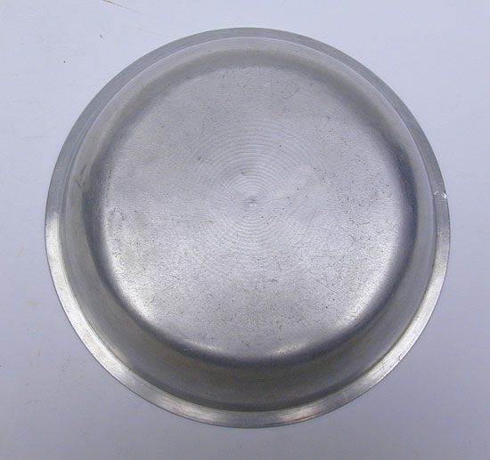 A Pewter Basin by Samuel Hamlin Sr. or Jr.