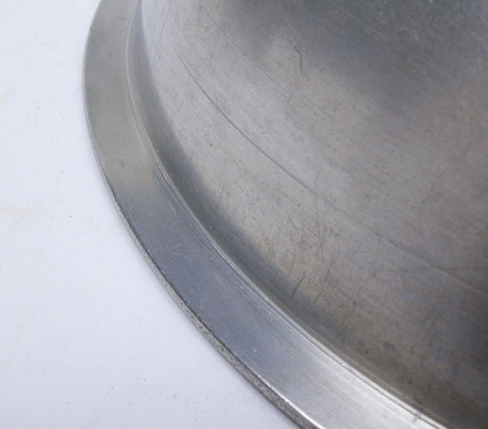 A Pewter Basin by Samuel Hamlin Sr. or Jr.