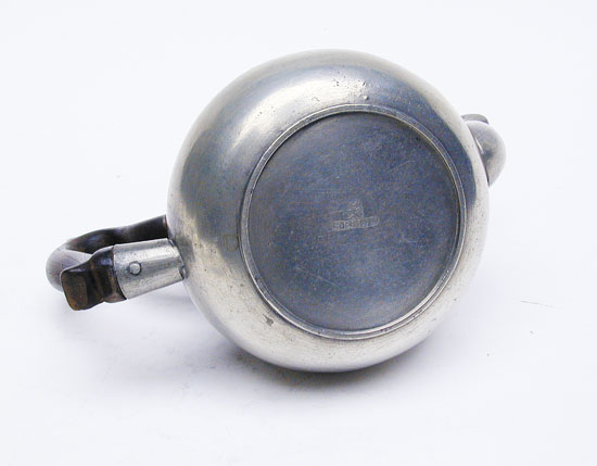 An Export Pear Form Teapot by Samuel Ellis