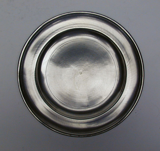 A Mint Samuel Danforth Pewter Plate