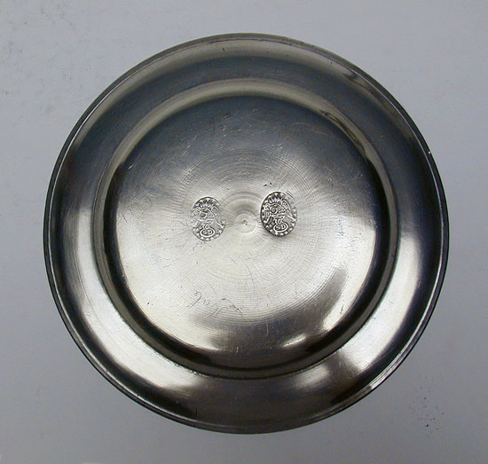 A Mint Samuel Danforth Pewter Plate