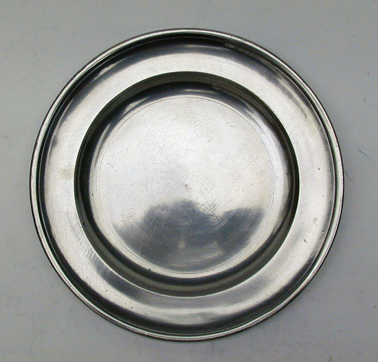 A Middletown Plate by William Danforth with Joseph's Touches