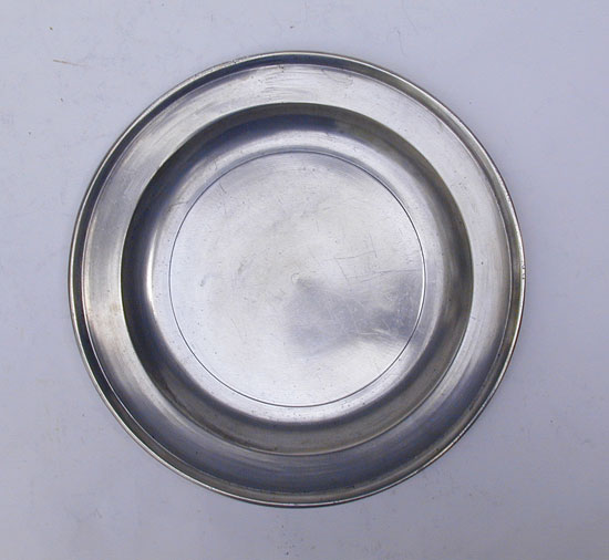 A Very Fine Pewter Plate by 