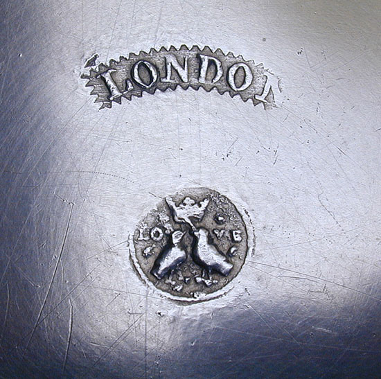A Very Fine Pewter Plate by 