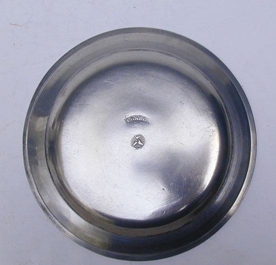 A Very Fine Pewter Plate by 